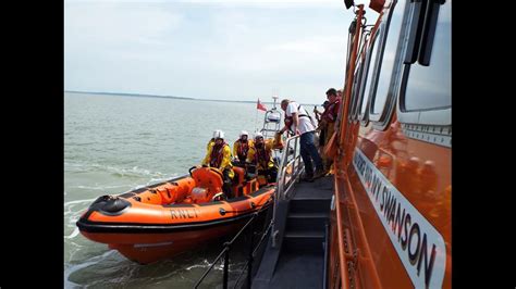 The Rnli ‘yellow Welly Arrives On The Isle Of Sheppey Rnli