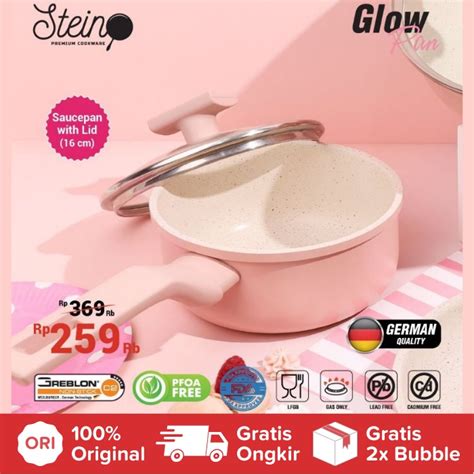 Jual Steincookware Glowpan Saucepan Cm Glow Pan Series Sauce Pan