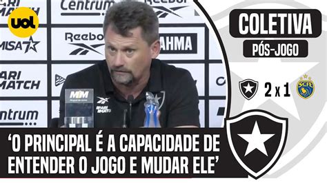 Botafogo Treinador Interino FÁbio Matias Fala ApÓs ClassificaÇÃo Para