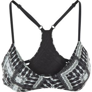 Hurley Tie Dye Maze Rem SC Sport Bra Bikini Top Women S Clothing