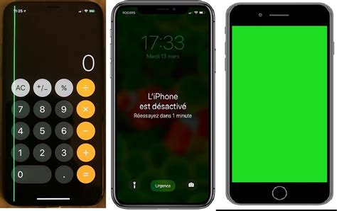 RESOLU Écran vert sur iPhone X 11 12 13 14 15 16