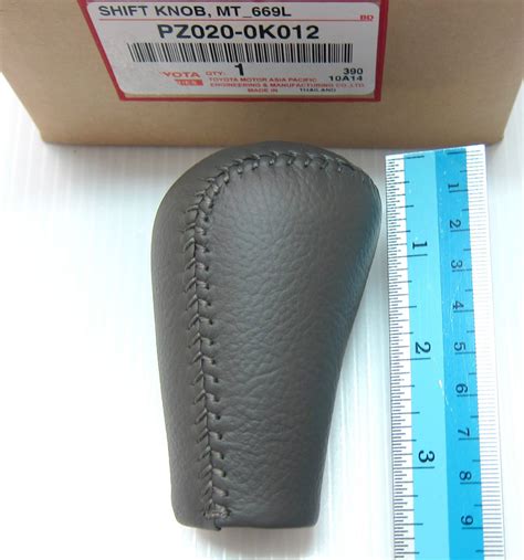 Oem Genuine Leather Gear Shift Knob Toyota Hilux Vigo Kun26 Mk6 Sr5 4wd