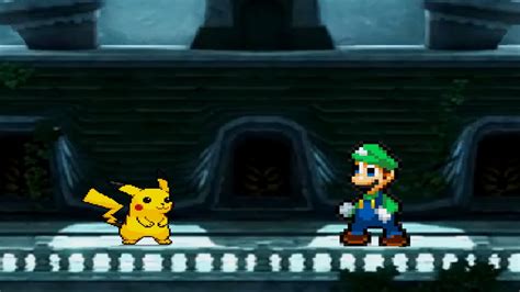 Add Mugen Pikachu Me Vs Super Better Luigi Youtube