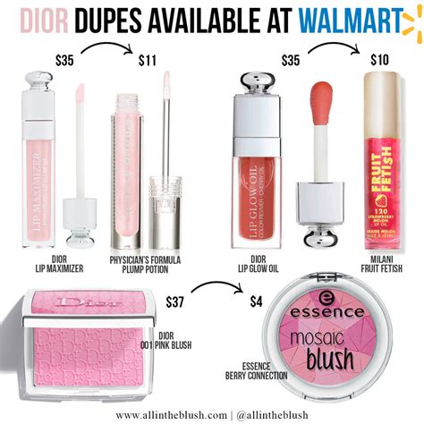 Dior Dupes Available at Walmart! - All In The Blush