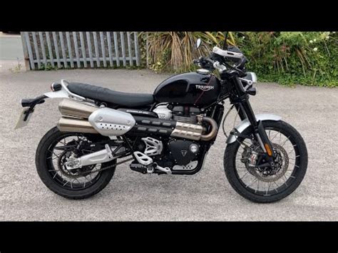 2020 TRIUMPH SCRAMBLER 1200 XC 2485 MILES WALKAROUND COMPLETELY