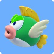 File Nsmbu Cc Cheep Cheep Png Super Mario Wiki The Mario Encyclopedia