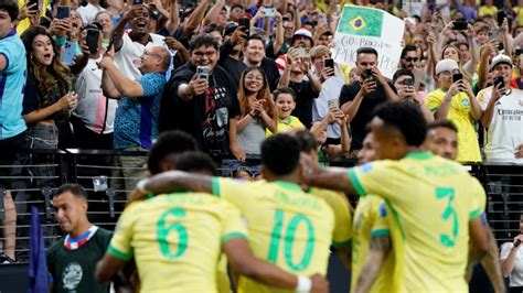 Brasil Vs Colombia Por La Copa Am Rica En Vivo Formaciones A Qu