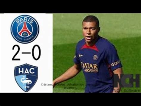 PSG Vs HAVRE 2 0 Highlights All Goals Clib Frendly 2023 YouTube