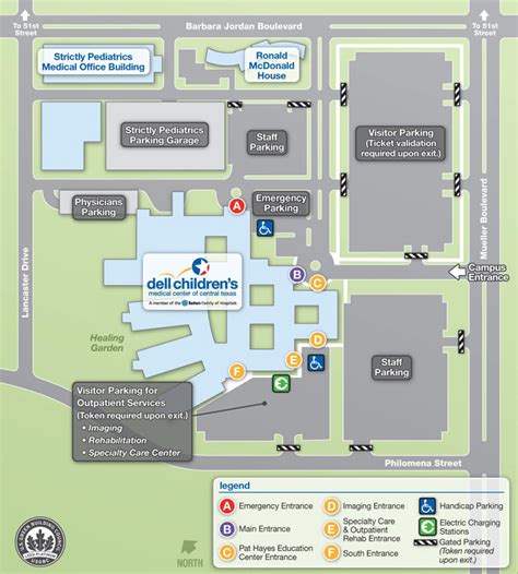 Arkansas Children's Hospital Map