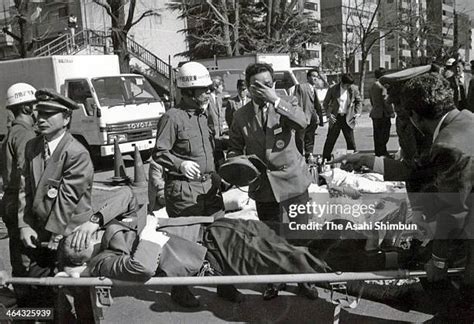 Tokyo Subway Sarin Attack Photos and Premium High Res Pictures - Getty ...
