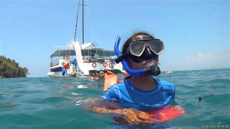 Snorkeling In Manuel Antonio National Park Costa Rica Youtube