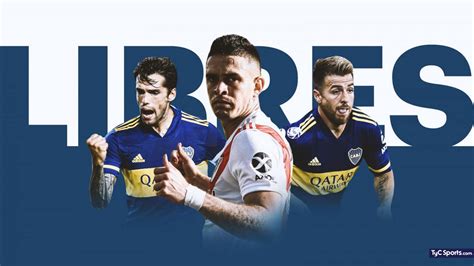 Las figuras del fútbol argentino que quedan libres - TyC Sports