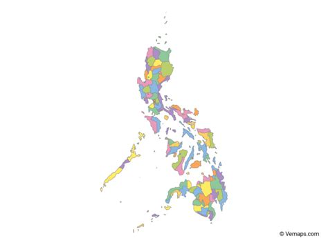 Philippine Map Vector Png