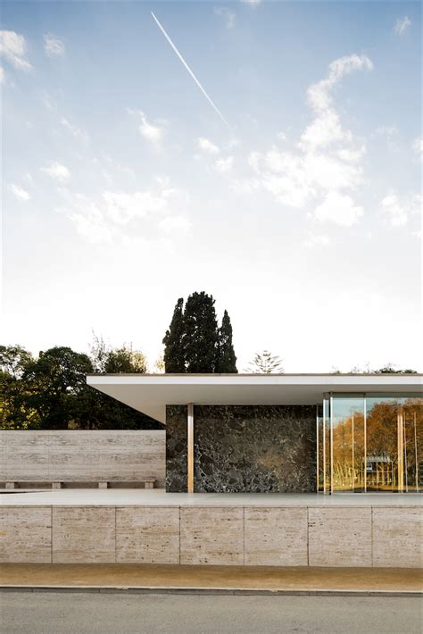 Barcelona Pavilion By Ludwig Mies Van Der Rohe On Behance Architecture