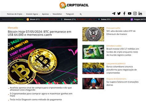 Criptomoedas Promissoras Para Quais As Melhores Jornal