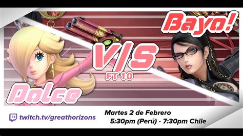 First To Dolce Peach Rosalina Luma Vs Bayo Bayonetta