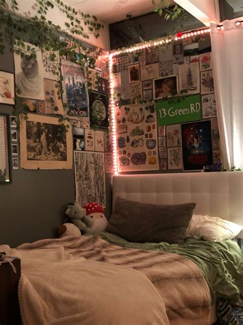 Indie Bedroom With Grunge And Fairycore Vibes