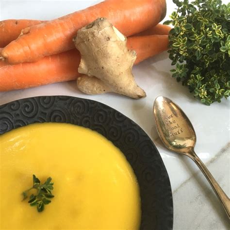 Carrot Ginger Soup Get The Good Stuff