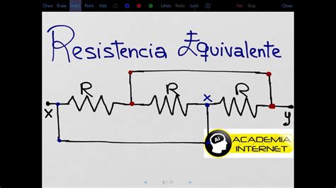 Como Calcular La Resistencia Equivalente Entre Dos Puntos YouTube