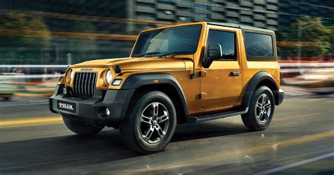 Mahindra's Wrangler Knockoff Thar Is Now Available In RWD From $12k In ... 