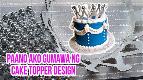 Paano Ako Gumawa Ng Mga Request Design Ni Client Vintage Cake Youtube