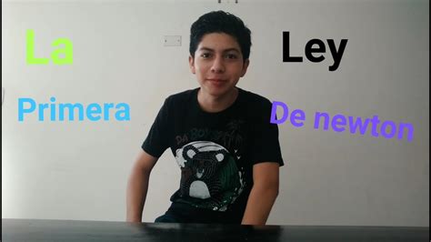 Experimento Primera Ley De Newton YouTube