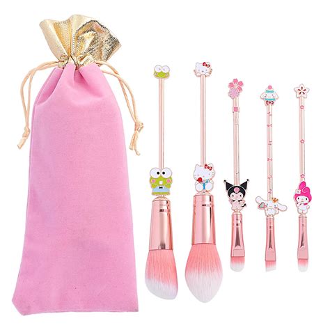 Hello Kitty Makeup Brushes (5pcs) - Kidz Country: