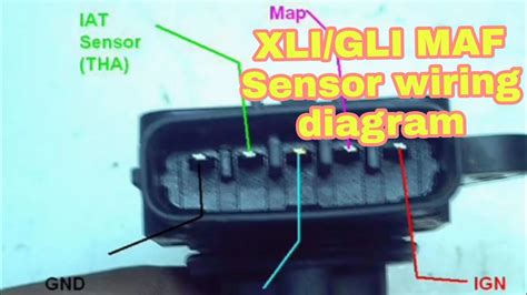 Toyota Corolla Xligli Maf Mass Air Flow Sensor Wiring Diagram Full