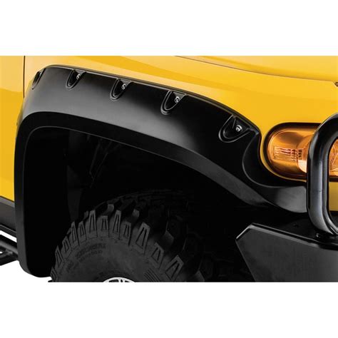 Bushwacker Toyota FJ Cruiser 2007 Pocket Style Matte Black Fender