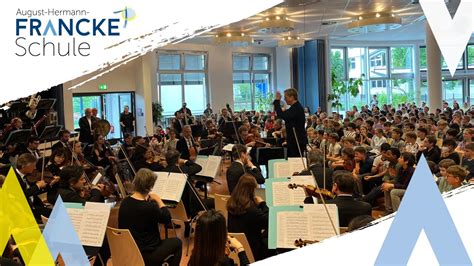 Das Hr Sinfonieorchester Zu Besuch Bei Uns August Hermann Francke Schule