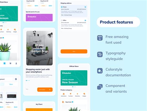 Bakulan Ecommerce Mobile Apps Ui Kit Ios App Ui