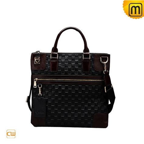 Mens Leather Business Tote Bags CW971206