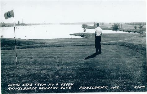 Boom Lake From No 9 Green Rhinelander Historical Society