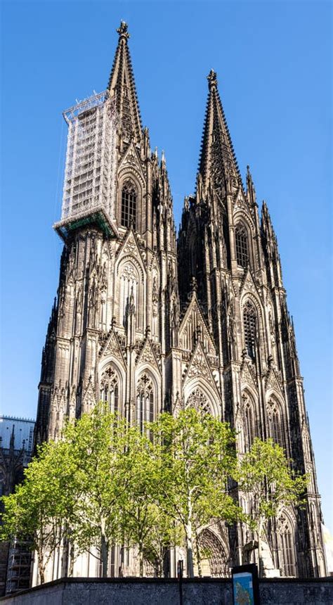 Towers of the Cologne Cathedral Stock Photo - Image of landmark, europe ...