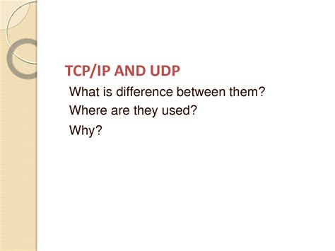 Solution Tcp Ip And Udp Studypool