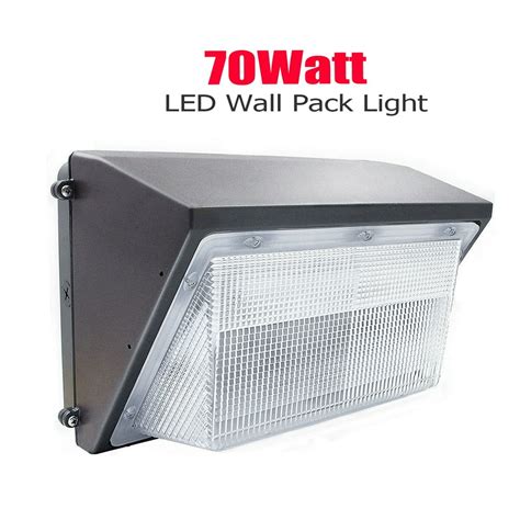 70w Led Wall Pack Light Commercial Grade Weatherproof Outdoor Perimeter ...