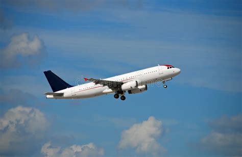 Modern Passenger Jet Taking Off Picture Image 2067476