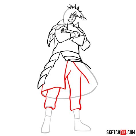 How To Draw The Face Of Madara Uchiha Naruto Sketchok Easy Drawing | Images and Photos finder