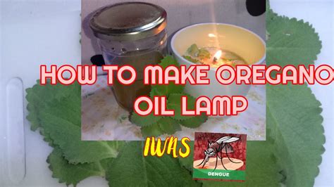 HOW TO MAKE HOME MADE OREGANO OIL LAMP HAZEL Mix VLOG YouTube