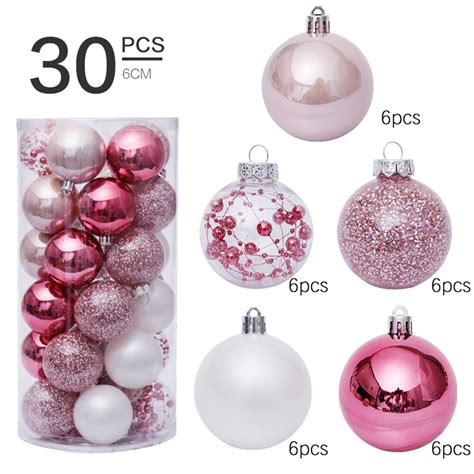 30 Pcs Opknoping Ornament Decor Kerst Bal Kerstbal Grandado