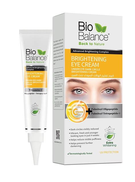 BIOBALANCE BRIGHTENING EYE CREAM, 15 ML - Maskara BC - مسكارا بيوتي سنتر