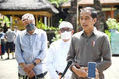 Kunjungi Pura Tirta Empul Jokowi Dorong Pemeliharaan Aset Kebudayaan