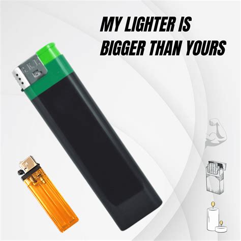 G E I Ginormous Lighter Extra Large Jumbo Cigarette And Utility