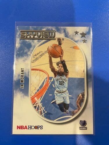 Nba Hoops Ja Morant Skyview Insert Grizzlies A Ebay