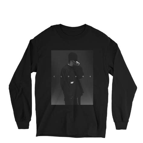 Clouds Black Long Sleeve | Official NF AU Store