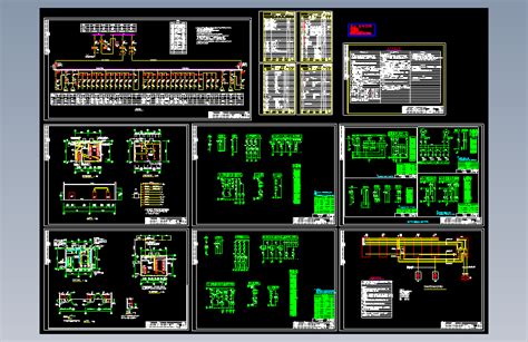 某机械工厂变电所全套图 T3autocad 2000模型图纸下载 懒石网