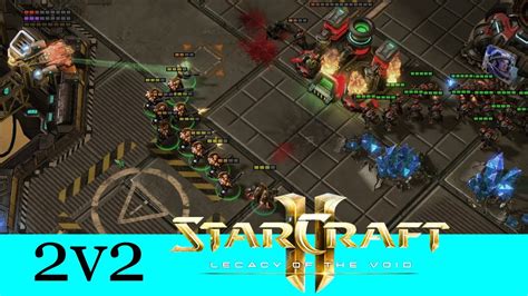 Flucht Starcraft 2 Legacy Of The Void 2v2 Deutsch German Youtube