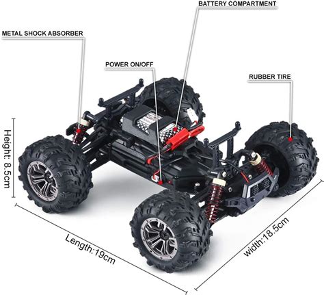 Vatos Remote Control Car Rc Car Toy Wd High Speed Car Off Road Vehicle