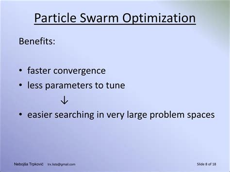 Ppt The Particle Swarm Optimization Algorithm Powerpoint Presentation Id 1118744