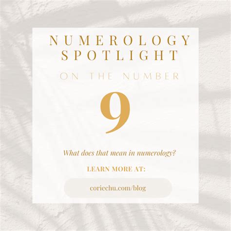 The Number 9 in Numerology and How It Applies To You